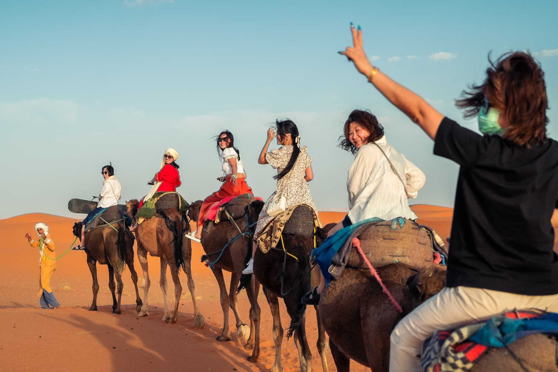 Camel Trek on a Morocco Sahara desert tour